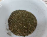A picture of step 3 of Mix herbs.