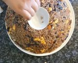 A picture of step 12 of Volcano rice with pepper sauce.