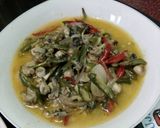 Foto langkah ke 3 dari resep Tiram tumis cabe ijo.