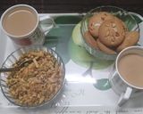 A picture of step 2 of Masala tea.