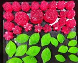 รูปขั้นตอนการทำที่ 3 ของ วุ้นกรอบกุหลาบ Valentine's Day