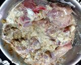 A picture of step 1 of Chicken Barra.