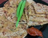 A picture of step 7 of કોલીફ્લાવર પરાઠા (cauliflower paratha receipe in gujrati).