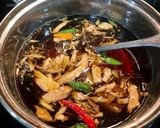 Hình bước làm 2 của món Bắp bò ngâm mắm gừng