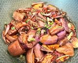Gambar langkah 4 resipi 👩‍🍳Terung Goreng Kicap.