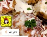 صورة لخطوة 4 من وصفة لحم بالبطاطس والجبن الشهي 😋