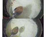 A picture of step 2 of Dry Fruits Basundi.
