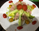 Foto del paso 4 de la receta: Ensalada 🥗 mixta con atún