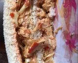 A picture of step 7 of Chicken and veggies sandwich.