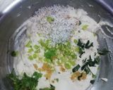 A picture of step 2 of Bonda soup.