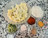 A picture of step 1 of White Poha Cutlet.