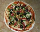 A picture of step 13 of Pizratha (pizza paratha).