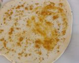 A picture of step 2 of Lachha paratha.