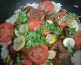 A picture of step 7 of Beef Biryani 🍛🍛🍛.