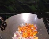 A picture of step 2 of Rajma Chhole Chaat.