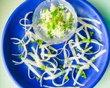 A picture of step 3 of Grated radish salad (mooli ka laccha).