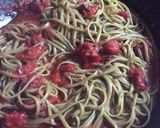 Foto del paso 3 de la receta: Pasta de espinacas con salsa fileto