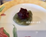 A picture of step 10 of Japanese Kusamochi (Mugwort Rice Cakes).