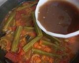 A picture of step 4 of Sambhar Sadam south indian sambhar rice.