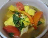 Foto langkah ke 4 dari resep Pindang Gurame dan Tahu.