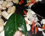 Foto langkah ke 5 dari resep Sayur Santan Terong, Tahu, Tempe.
