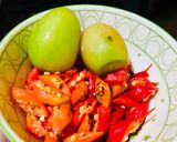 Foto langkah ke 3 dari resep Oseng Pindang Bawang Pete.