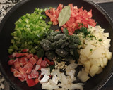 Foto del paso 1 de la receta: Potaje de garbanzos con espinacas y bacalao