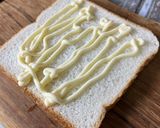 Gambar langkah 2 resipi Sandwich avocado nenas telur berkeju.