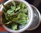 A picture of step 1 of Coriader mint juice.