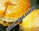 A picture of step 1 of Chicken kabab Burger.