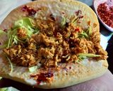 A picture of step 18 of Veg chicken shawarma.