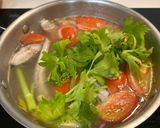 Hình bước làm 2 của món Cá Khoai Nấu Ngót