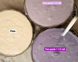 Foto langkah ke 3 dari resep Bolu lapis talas kukus.