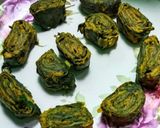 अरबी पत्ते के पकौड़े(arbi patte ke pakoda recipe in hindi) रेसिपी चरण 3 फोटो