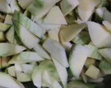 A picture of step 1 of Sour, sweet mango pickle.