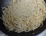 A picture of step 1 of Fried Rice with noodles.