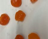 A picture of step 9 of Cured egg yolk.