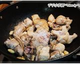 下酒菜-塔香燒雞(三杯雞)的食譜步驟4照片