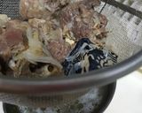 A picture of step 4 of Mutton Pulao.