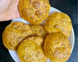 A picture of step 4 of Soya flour Masala Poori With Aamras & Pickle.
