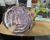 Foto del paso 1 de la receta Lombarda con pasas y piñones