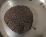 A picture of step 1 of Kuttu Atta Paratha.