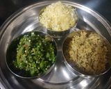 A picture of step 2 of Veg Manchurian.