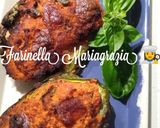 Foto del passaggio 5 della ricetta Peperoni km zero ripieni con pelato misto km zero di fantasia in friggitrice ad aria 👩‍🍳🏡🇮🇹🦁