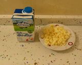 Foto del paso 1 de la receta: Fideos soba con frutas y salteado de pechuga con queso