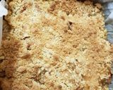 A picture of step 4 of My little Apple & Honey Crumble. 😁.