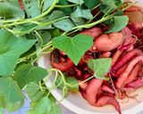 Hình bước làm 1 của món Khoai Lang Mini Hấp Nồi Cơm Điện