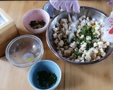 A picture of step 4 of Canederli with Asparagus.