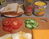 Foto langkah ke 1 dari resep Simple sandwich.