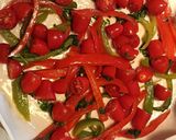 A picture of step 2 of Vegetable and mozzarella pie.